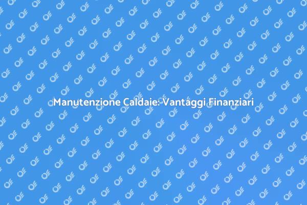 Sicurezza e Finanziamento Caldaie a Gas