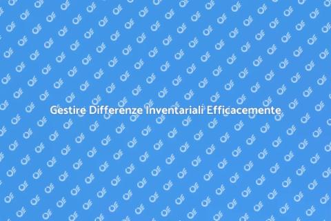Controllo Differenze Inventariali