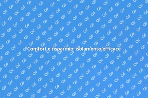 Isolare casa con riscaldamento autonomo