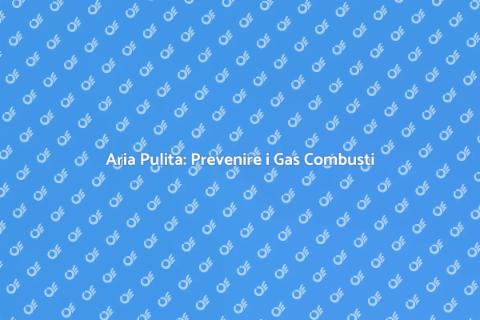 Prevenire Gas Combusti per Aria Pulita
