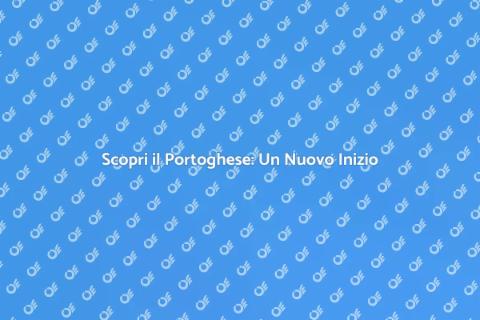 Impara il Portoghese con Facilità