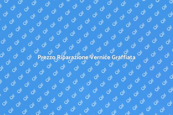 Valore della Riparazione Vernice Auto