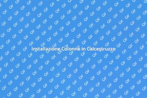 Colonne in Calcestruzzo per Strutture