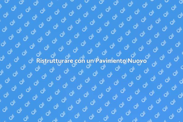 Trasforma il Tuo Spazio con un Pavimento
