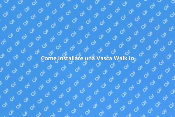 Trasforma il Tuo Bagno con una Walk In