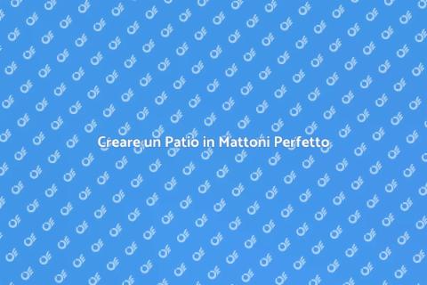Patio in Mattoni: Eleganza Esterni