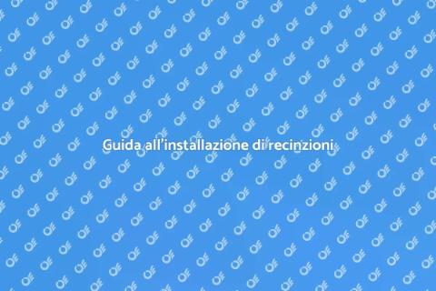 Installare recinzione in legno composito