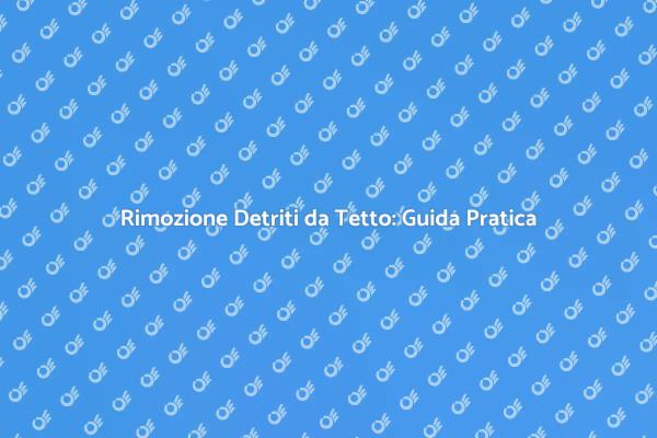 Manutenzione Tetto: Importanza della Pulizia