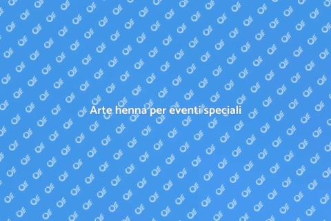Tatuatori henna per eventi unici