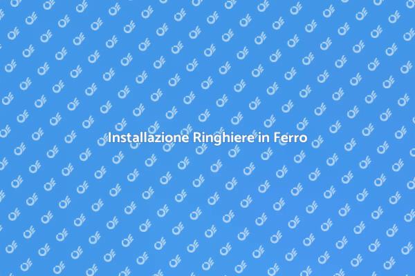 Ringhiere in Ferro: Sicurezza e Design