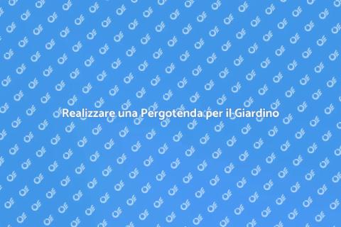 Costruire una Pergotenda: Comfort Esterno