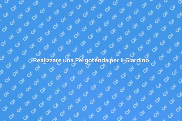 Pergotenda: Soluzione per il Tuo Giardino