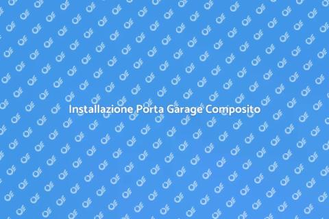 Porta da Garage in Materiale Composito