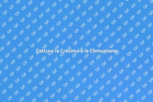 Momenti Indimenticabili: Comunione e Cresima