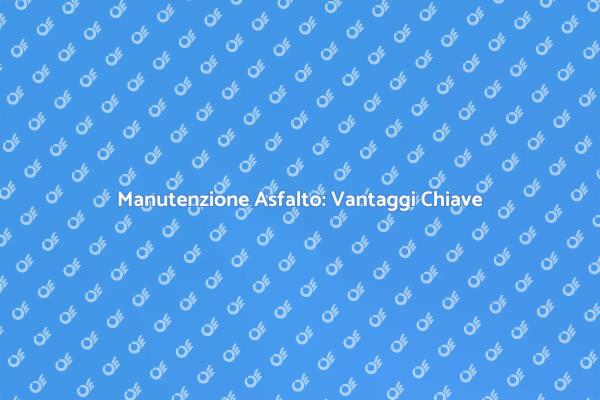 Proteggi il Tuo Asfalto con la Sigillatura