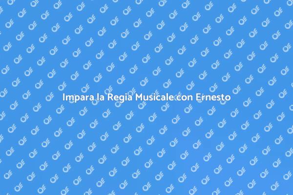 Diventa un Esperto di Regia Musicale