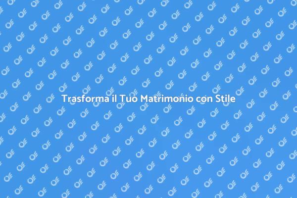 Matrimonio da Sogno con Wedding Design