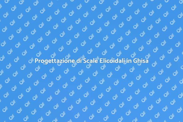 Arte e Design: Scale Elicoidali in Ghisa