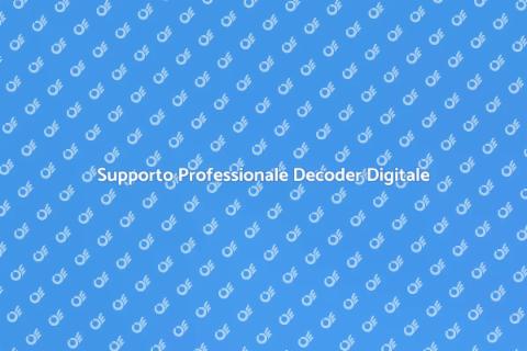 Assistenza Clienti Decoder Digitale