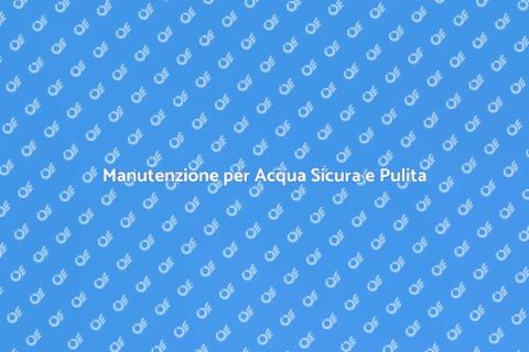 Manutenzione Impianto di Depurazione