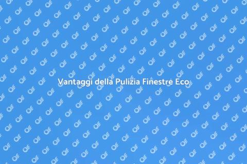 Pulizia Ecologica Finestre per Casa
