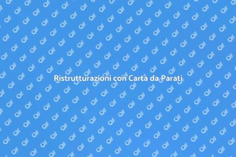 Carta da Parati in Fibra di Vetro