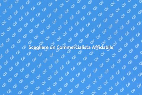 Commercialista di Fiducia per Finanze