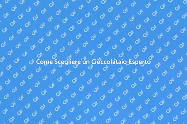 Ingaggia un Cioccolataio per la Tua Festa