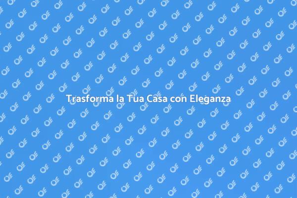 Eleganza e Modernità nel Design