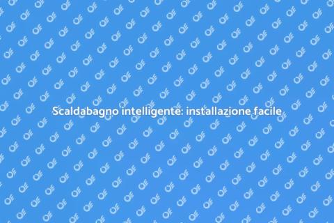 Installazione scaldabagno intelligente