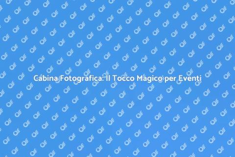 Affittare Cabina Fotografica per Eventi