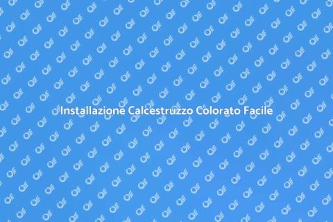 Calcestruzzo Colorato: Trasforma i Tuoi Spazi