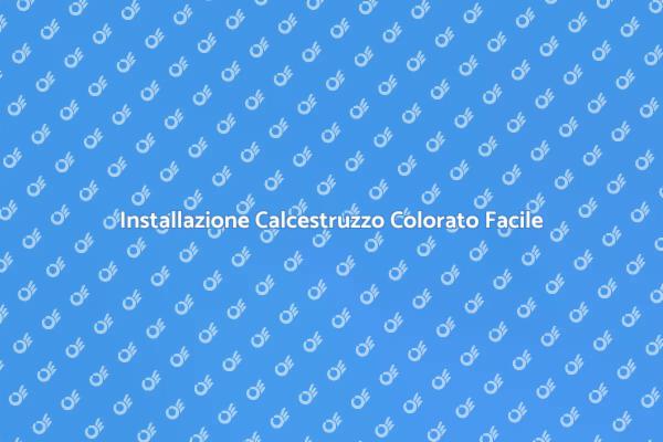 Calcestruzzo Colorato: Guida all'Installazione
