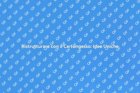 Angolo in Cartongesso: Stile e Funzionalità