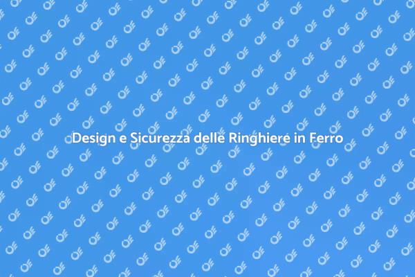 Estetica e Sicurezza: Ringhiere in Ferro