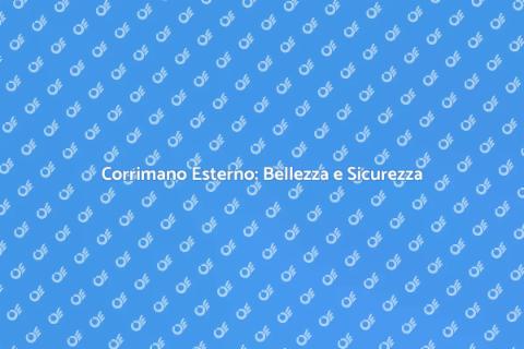 Corrimano in Legno da Esterno