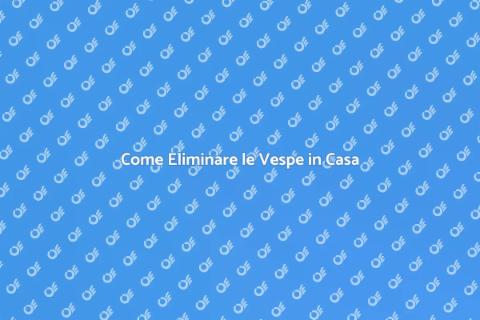 Disinfestare le Vespe: Guida Pratica