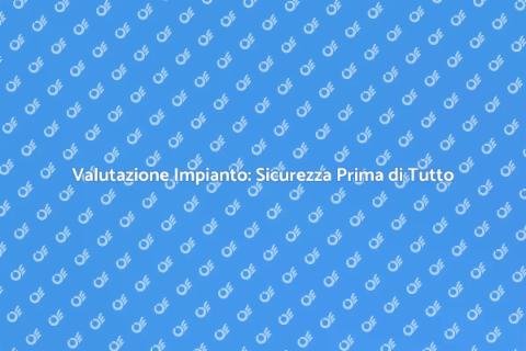Controllo Conformità Impianto Sicuro