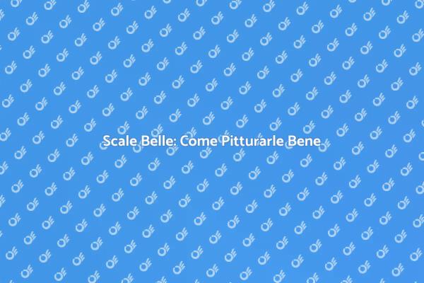 Ristrutturazione: Pittura Scale Efficace