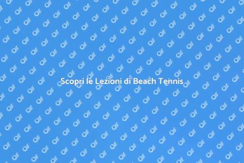 Lezioni di Beach Tennis: Divertimento e Sport