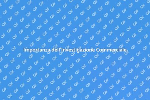 Investigazione Commerciale: Fondamentale