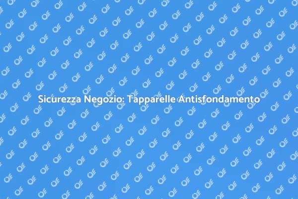 Aggiungere Tapparelle per Sicurezza Negozi