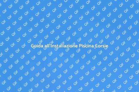 Installare Piscina a Corsie in Giardino