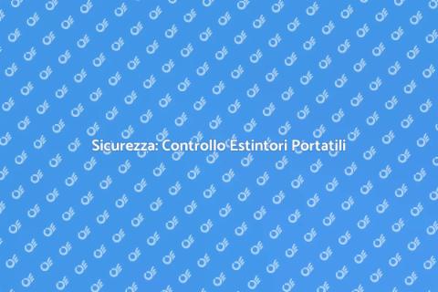 Verifica Estintori Portatili Omologati