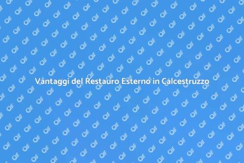 Restauro Esterno in Calcestruzzo