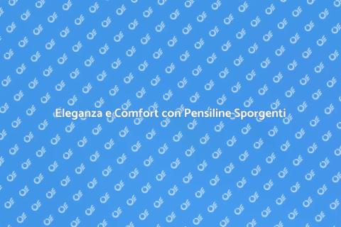 Pensilina Sporgente per Balconi Elegante