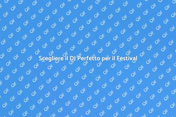 L'Essenziale: Ingaggiare un DJ Locale