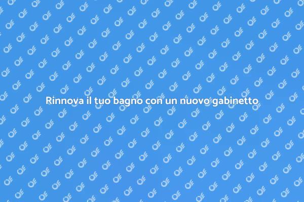 Cambia il tuo gabinetto per un nuovo look