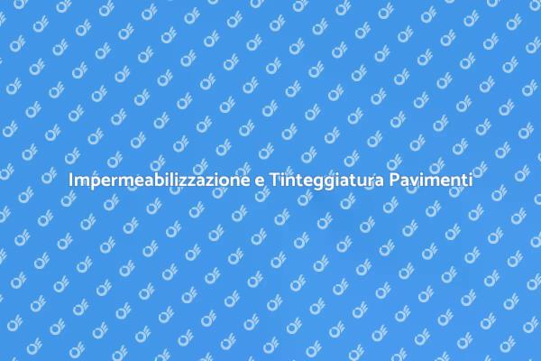 Investi nella Tinteggiatura del Pavimento