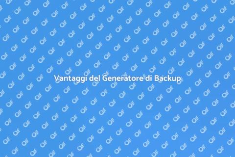 Installazione Generatore di Backup